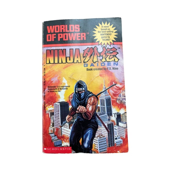 Nintendo | Other | Worlds Of Power Ninja Gaiden 99 Nintendo Pb Book ...